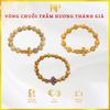 Phụ Kiện Vòng Trầm Hương Mix Thánh Gía size 8li vòng  tay nữ