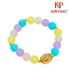  Vòng Chuỗi Đá Thạch Anh Mix Charm Pha Lê 