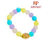  Vòng Chuỗi Đá Thạch Anh Mix Charm Pha Lê 