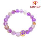 Vòng Chuỗi Ưu Linh Tím Mix Charm Hoa 