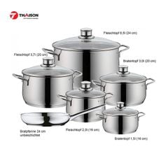 Bộ nồi từ 6 món WMF DIADEM PLUS 6PC