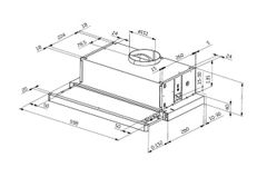 Máy Hút Mùi Beko âm tủ  BEKO CTB 6520 XH