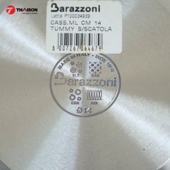 Bộ nồi inox Barazzoni Tummy 4 món