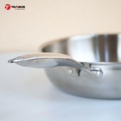 Chảo inox 304 Casau đúc liền khối 3 lớp đáy