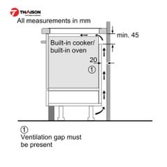 Bếp từ Bosch PUJ61RBB5E 3 vùng nấu