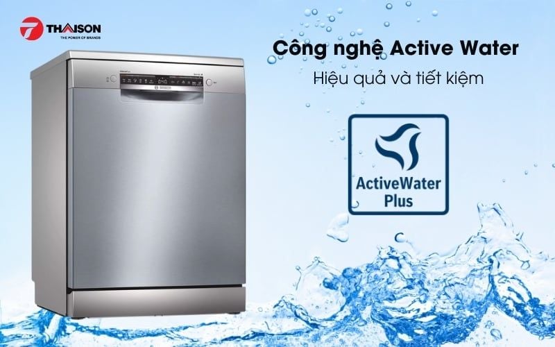Máy rửa bát Bosch SMS4HCI48E độc lập series 4