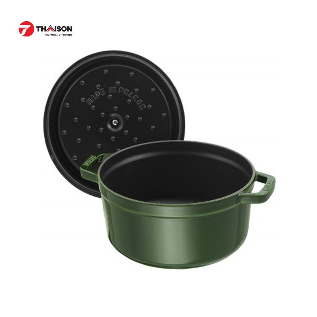 NỒI GANG STAUB BASIL ROUND 22cm