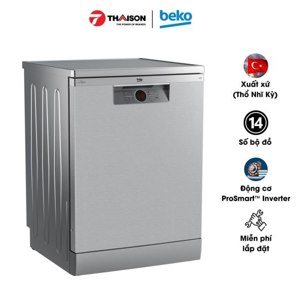 Máy rửa bát BEKO BDFN26430X 13 bộ