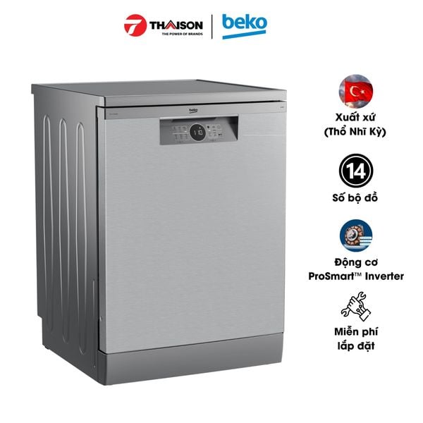 Máy rửa bát BEKO BDFN26430XC độ ồn nhỏ