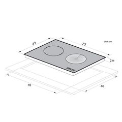 Bếp điện từ đôi Spelier SPM-929H
