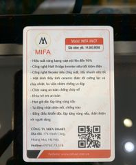 Bếp Từ Đôi MIFA VA07 Khuyến mãi 38%