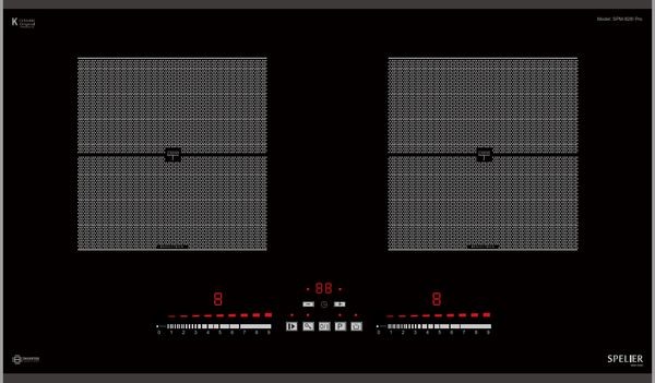 BẾP từ đôi SPELIER SPM-828I PRO bụng nhựa