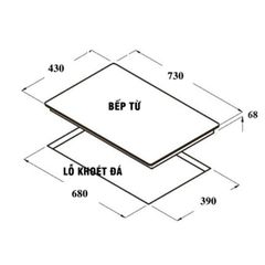 Bếp điện từ Canzy CZ 06I 2 vùng nấu