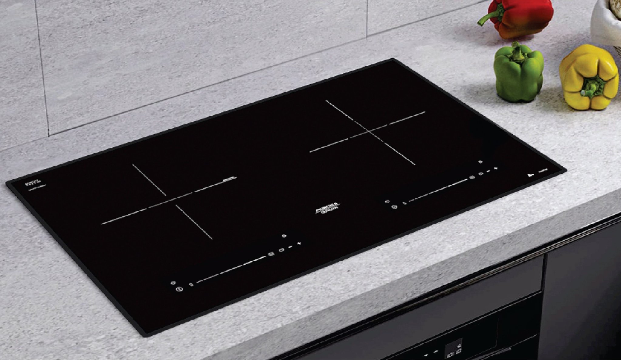 Bếp Từ Đôi Munchen GM2199 xứng đáng ở trong căn bếp 10 Bếp từ Munchen GM2266SA 2 vùng nấu mặt kính Schott Ceran