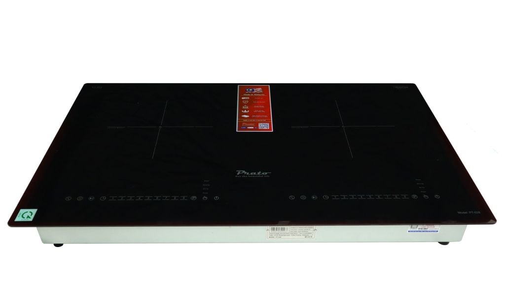 Bếp từ Prato PT-028 2 vùng nấu vát cạnh