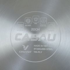 Nồi inox 304 Casau size 18/20/24cm