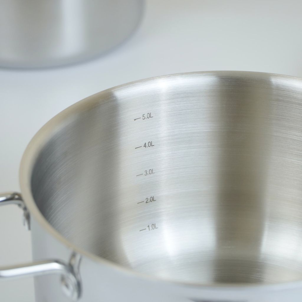 Bộ nồi bếp từ 3 món Casau inox 304 chính hãng