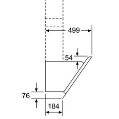 Máy hút mùi Bosch DWJ97HM60 Series 4