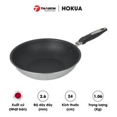 Chảo Nhật Hokua Plateado chống dính 24/26/28cm