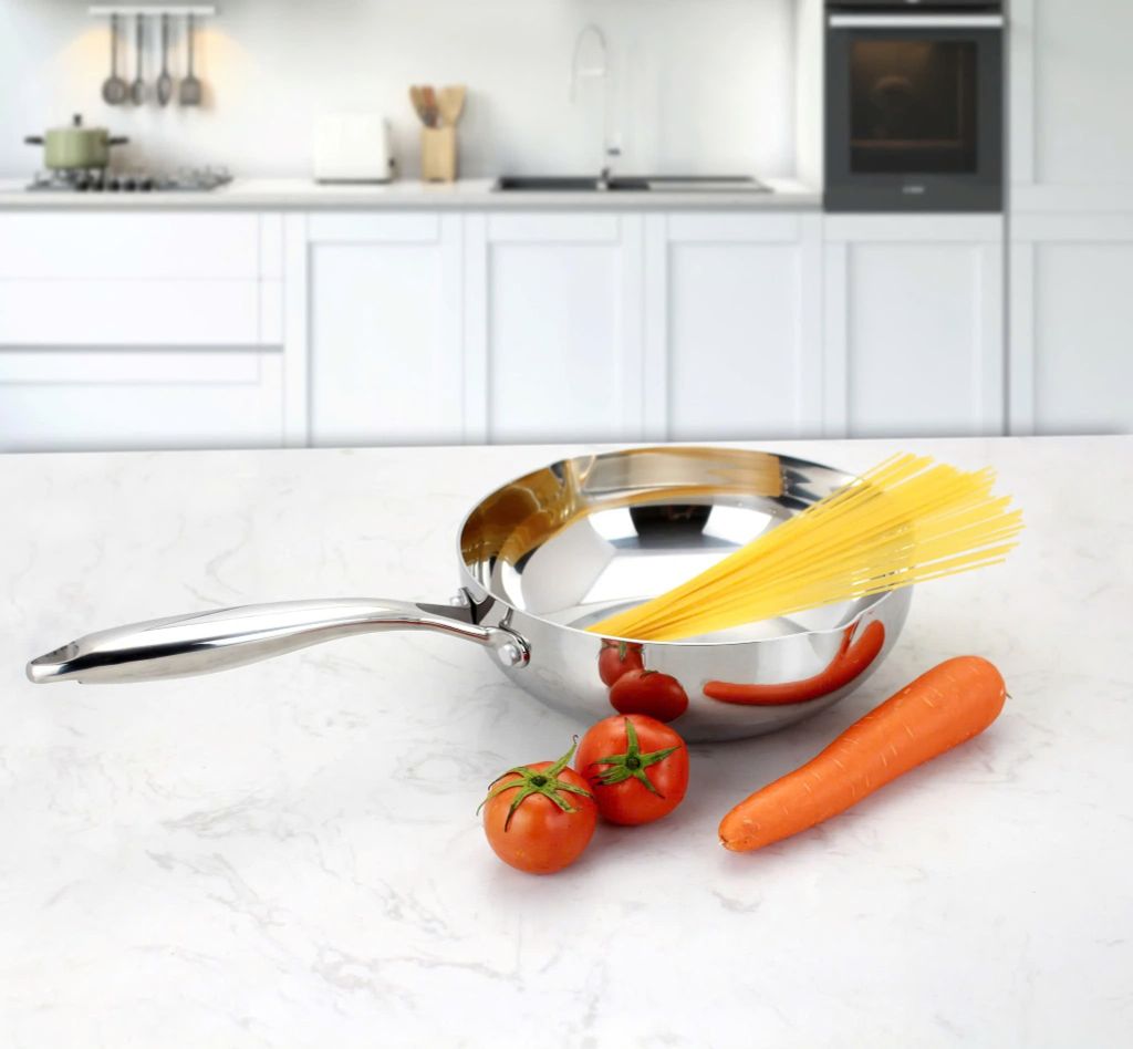 Chảo Inox Kalpen Zenger 3 lớp liền khối - Inox 304