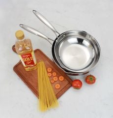 Chảo Inox Kalpen Zenger 3 lớp liền khối - Inox 304