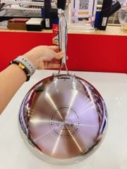 Chảo Inox Kalpen Zenger 3 lớp liền khối - Inox 304