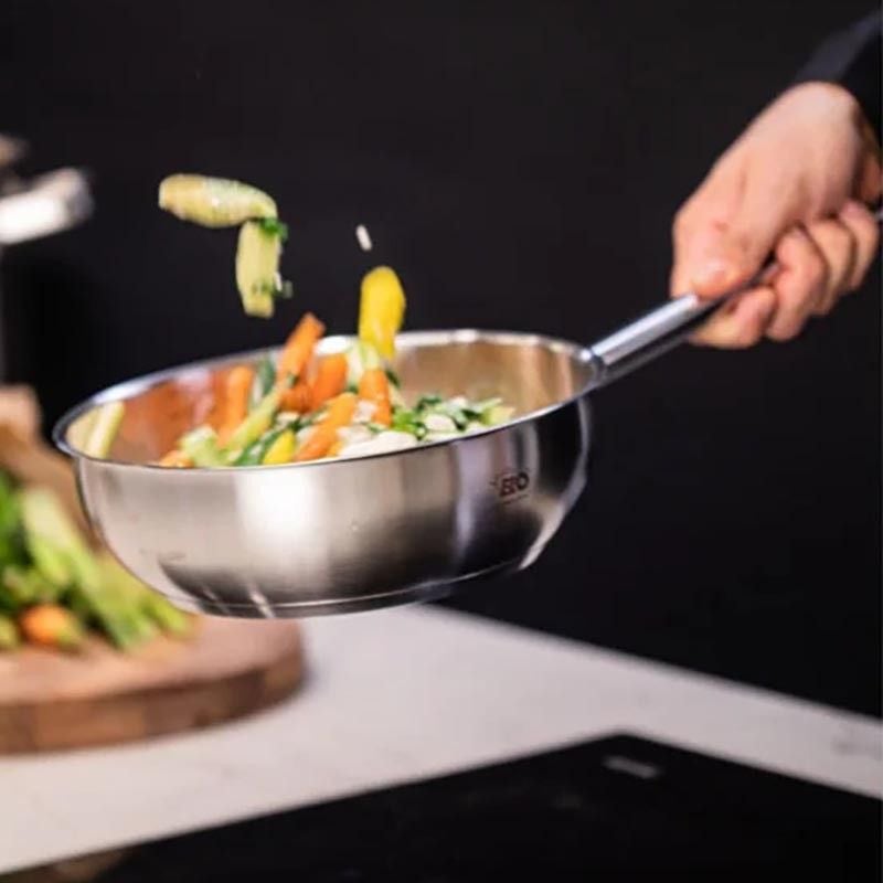 Chảo/ xoong từ Elo Inox Profi Cuisine 24cm - Inox 18/10