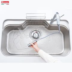 Chậu rửa bát Konox Tari 9051SR Full
