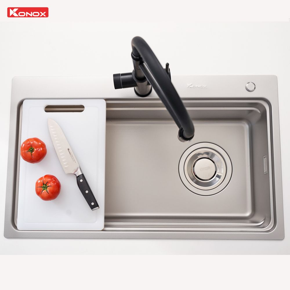 Chậu rửa bát Konox KN8048TS Dekor