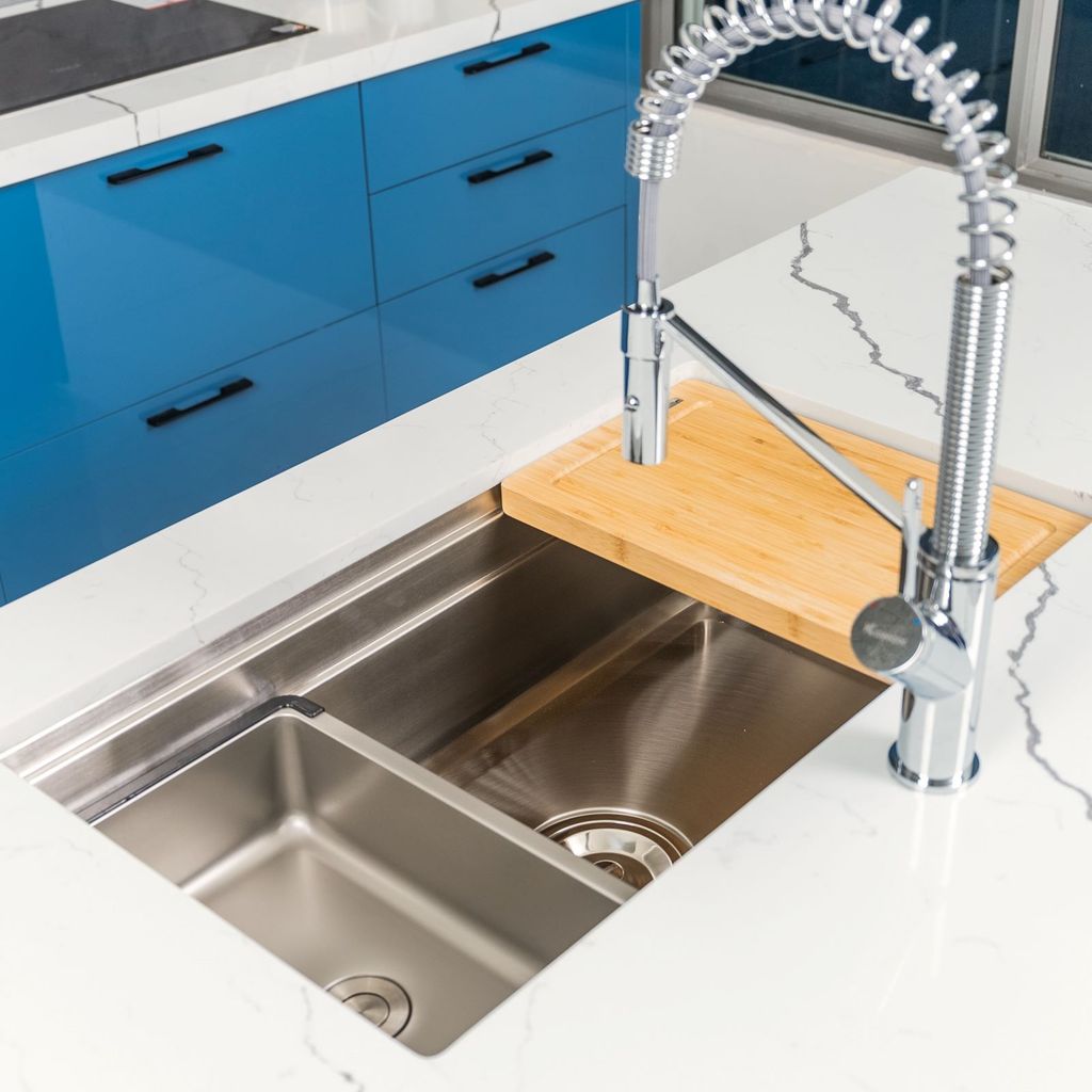 Chậu rửa bát Konox Workstation-Undermount Sink KN7644SU