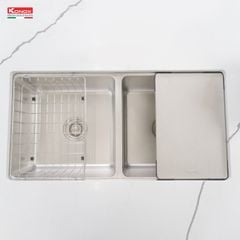 Chậu rửa bát Konox Workstation-Undermount Sink KN8646DU Dekor