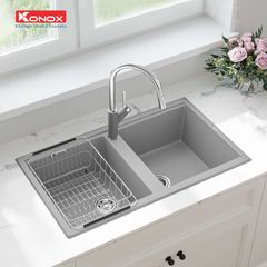 Chậu rửa bát Konox Granite Phoenix Smart 860