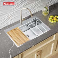 Chậu rửa bát Konox Workstation-Topmount Sink KN7650TS