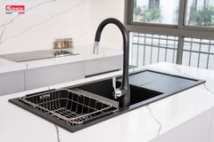 Chậu rửa bát Konox Granite Livello Smart 1160