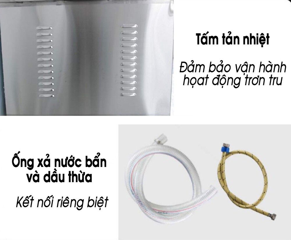 Máy rửa bát công nghiệp TEXGIO TGU-2400XD 400 bộ