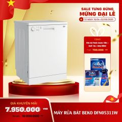 Máy rửa bát độc lập BEKO DFN05311W 13 bộ