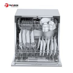 Máy rửa bát mini Beko 8 bộ DTC36810S thiết kế để bàn