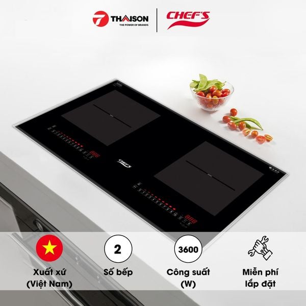 Bếp từ đôi Chef's EH-DIH326