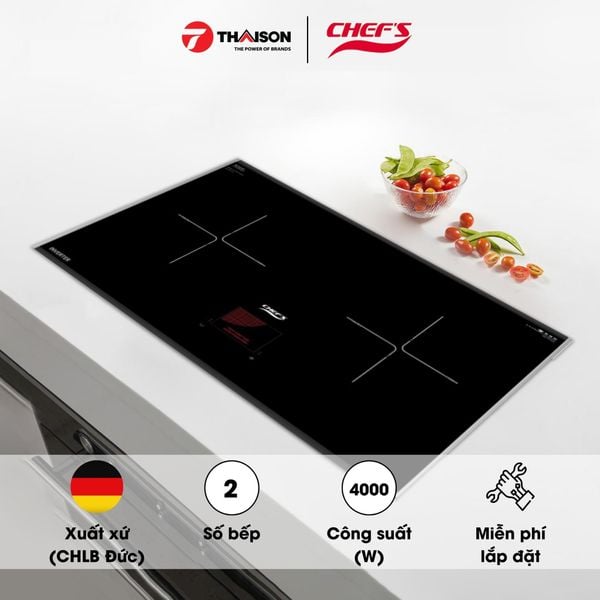 Bếp từ đôi Chefs EH-DIH890N