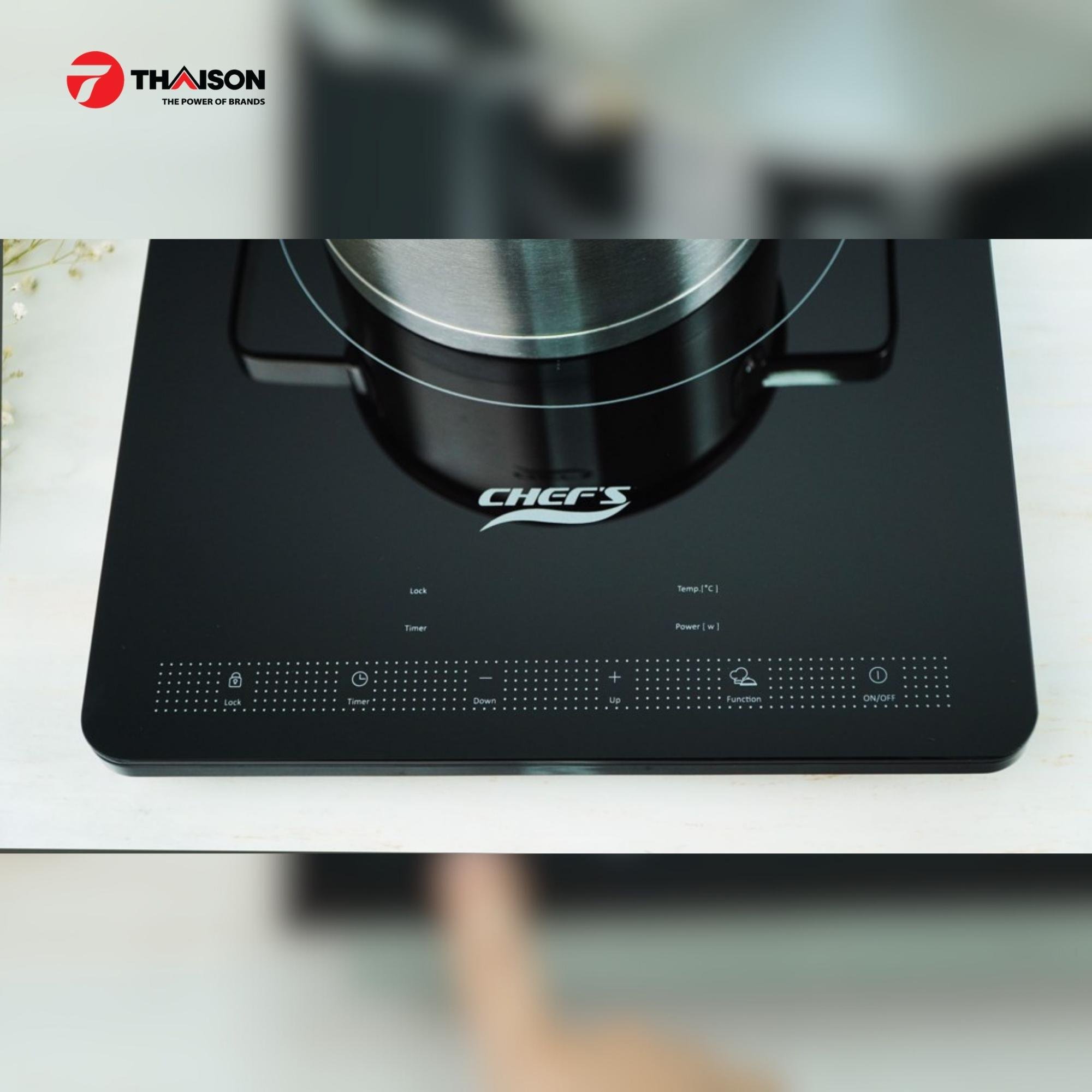 Bếp từ ăn lẩu giá rẻ - Bếp từ đơn Chefs EH-IH20