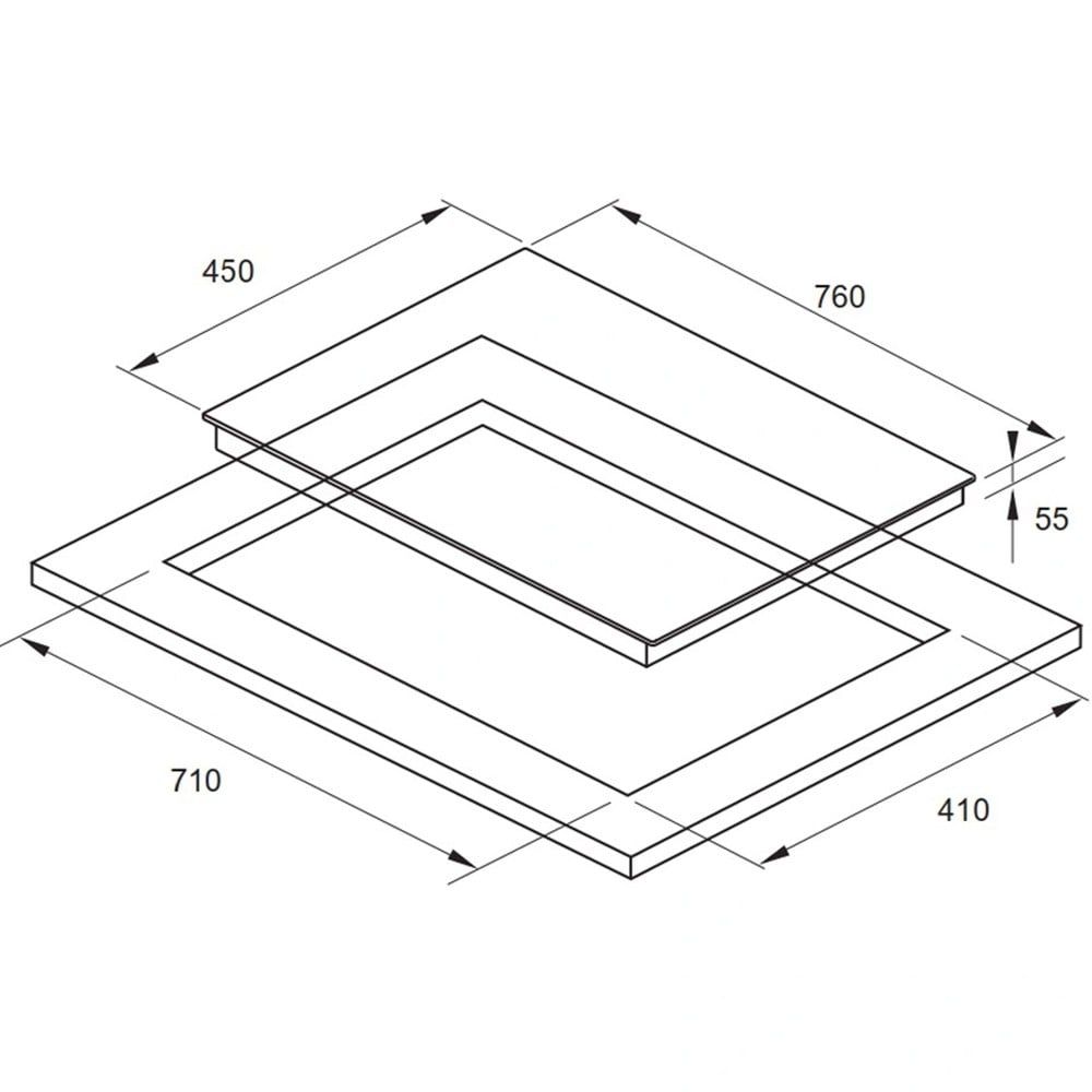 Bếp từ đôi Fagor 3IF-72C1S