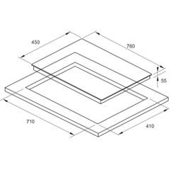 Bếp từ đôi Fagor 3IF-72C1S