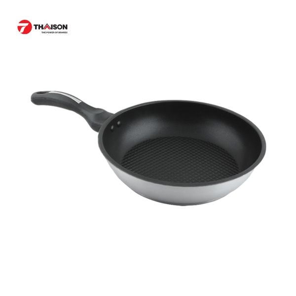 Chảo inox chống dính 3 đáy FiveStar 16/20cm - inox 430