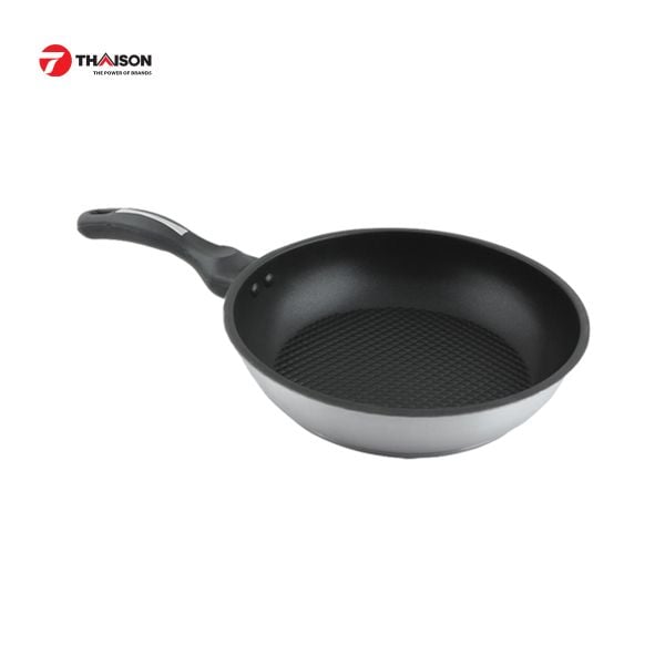 Chảo inox chống dính 3 đáy FiveStar 22/24cm - inox 430