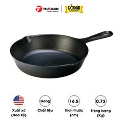 Chảo gang Lodge nướng H3SK 16.5 cm