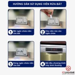 Viên rửa bát Finish All in one 100V