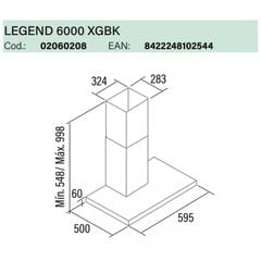 Máy hút mùi Cata LEGEND 600