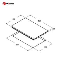 Bếp Từ đôi Cata IB 2 PLUS BK
