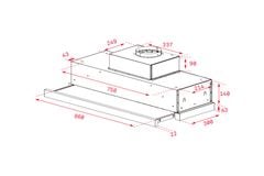 Máy Hút Mùi Teka CNL 6815 PLUS