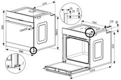 Lò nướng âm tủ Fagor 8H-185TFTNA